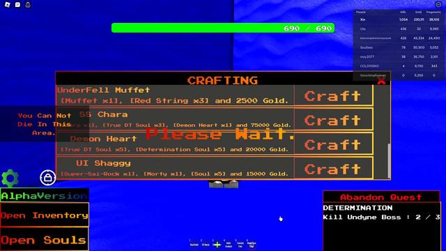 Undertale A Multiverse Timeline Maid Chara, UI Shaggy [Showcase] смотреть онлайн