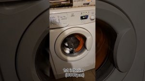 Indesit WIE107 Cotton 60°(parts of cycle with EXTREMELY unbalaced spins...)