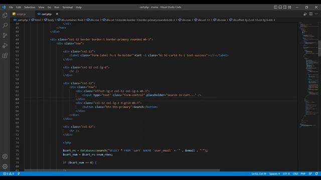 eShop | Design a responsive cart page using HTML, CSS, JavaScript and Bootstrap | Task 27 смотреть онлайн
