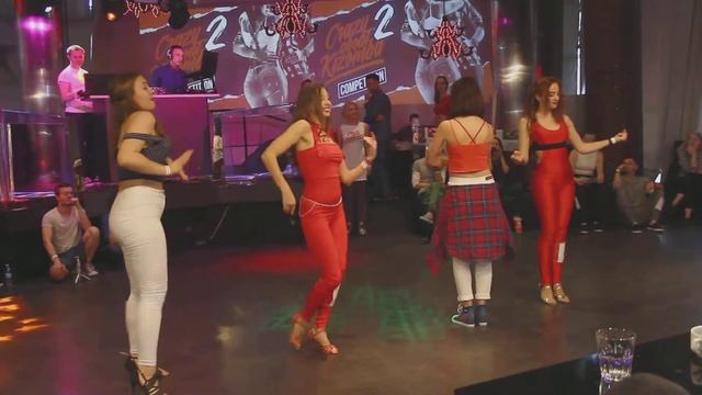 LADY STYLING all levels финал 1 заход - Crazy About Kizomba Competition 2! смотреть онлайн