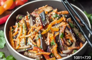 БАКЛАЖАНЫ МАРИНОВАННЫЕ С ЧЕСНОКОМ И МОРКОВЬЮ НА ЗИМУ.mp4