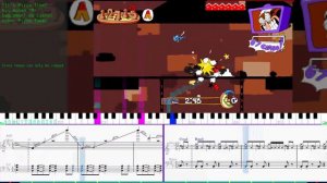 "It's Pizza Time" from Pizza Tower - Transcribed