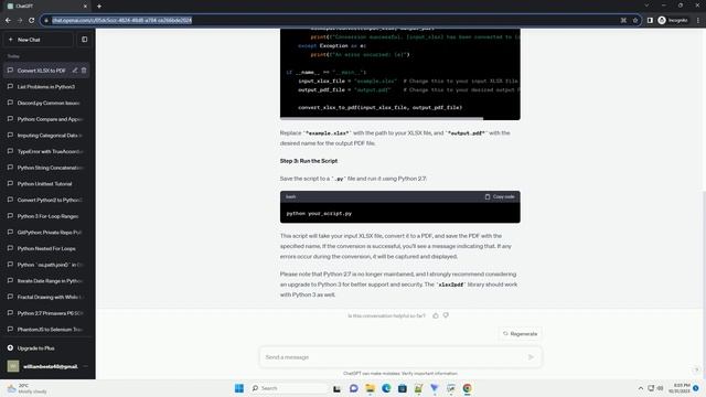 How to convert a XLSX file to PDF with Python 2 7 смотреть онлайн