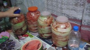 Соленые арбузы, рецепт от бабушки. Быстрый способ, через 2 дня можно есть.