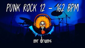 Punk Rock Drum Track - 162 BPM | Backing Drums | Only Drums