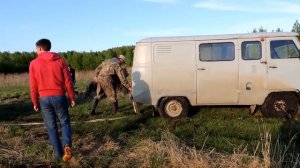 Болотные посиделки (2 УАЗа, Suzuki Escudo, Нива, Ваз-2109 и Т-40)