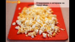 ❤ Слоеный салат с крабовыми палочками и грибами. Рецепт крабового салата с грибами за 30 минут!