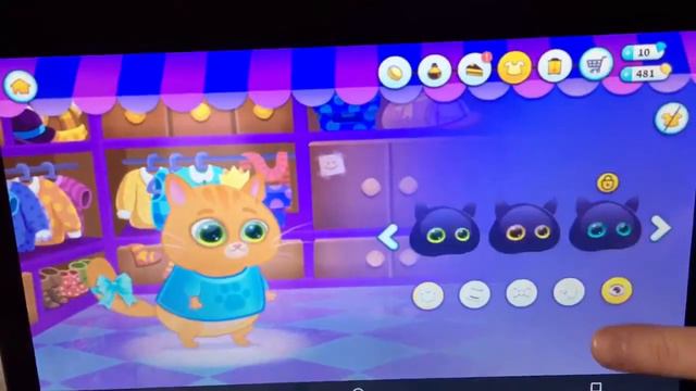 Котёнок Бубу. Мой любимый виртуальный питомец. Веселая игра Bubbu. смотреть онлайн