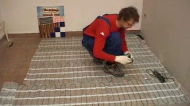 Инструкция по монтажу теплого пола на матах (под плитку) смотреть онлайн