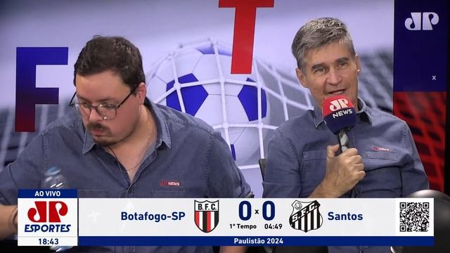 Botafogo-SP 0 x 1 Santos - 20/01/2024 - Paulistão