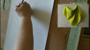 Драпировка карандашом.Урок первый