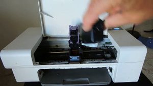 Changing Ink Lexmark z735 Printer