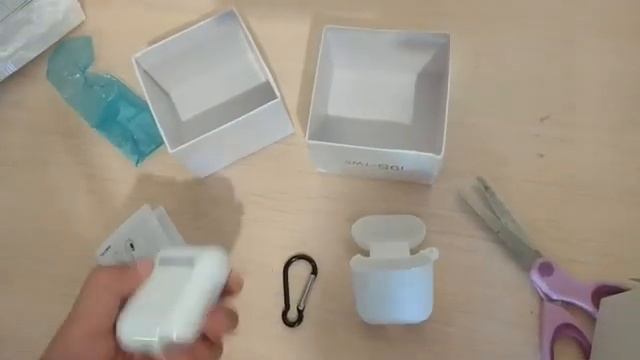 Пришлось купить новые беспроводные наушники i9S TWS, но в них нету подзарядного устройства смотреть онлайн