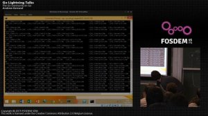 FOSDEM 2015 - Developer Room - Go - Lightning Talks