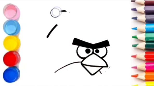 Bolalar uchun Draw a red bird bolalar uchun смотреть онлайн