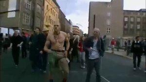 Techno Viking Dancing to DUBSTEP HD