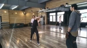 Урок фехтования для съемок «Этерны» #этерна