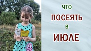 Что посеять (посадить) в июле? Второй урожай. Ягодный шпинат. Огурцы. Кабачки. Зелень. Огород летом.