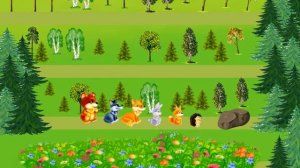 Видео занятие НОД по развитию речи «Лесное путешествие» для детей средней группы.