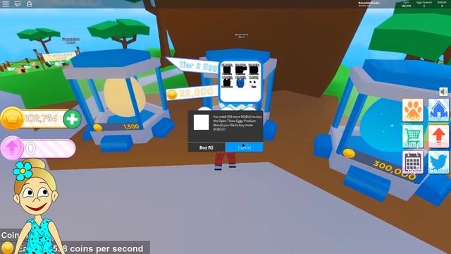 Бабушка Шошо завела ферму ! Играю в Pet Ranch Simulator ЧАСТЬ 1 / Роблокс на русском языке смотреть онлайн