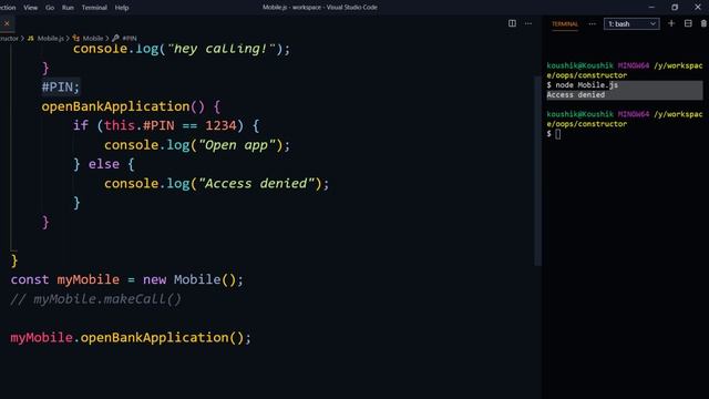 JS Constructor & Private Method - OOPS #2 | JavaScript | | LetCode