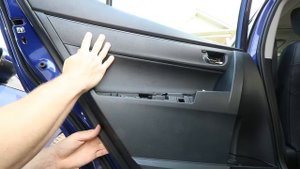 Toyota Corolla Rear Door Panel Removal 2014, 2015, 2016, 2017, 2018, 2019