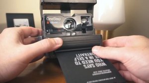 Polaroid OneStep Closeup 600 Camera Review