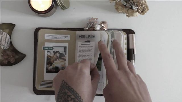 Travelers Notebook Flip Through / Inspiration for memory keeping смотреть онлайн