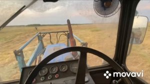 Прессую камыш с пр-145С на МТЗ. Поставил новый рекорд по прессованию
