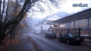 Светлогорск в тумане 9 ноября 2018 года