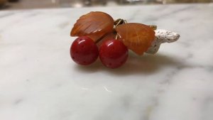 Редкие янтарные броши и другие винтажные находки. Лайфхак, как украсить банки для продуктов