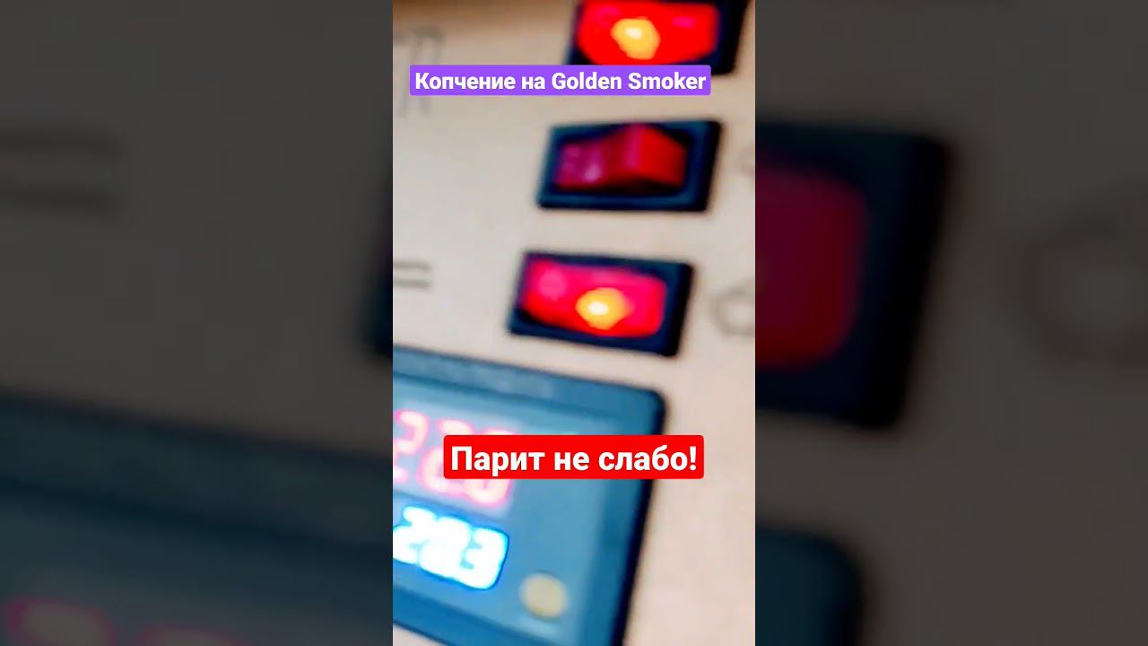 Копчение на коптильне Golden Smoker. Коптильня Голден Смокер в работе. Копчение в домашних условиях