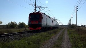 Скоростные испытания электровоза 2ЭВ120-001/002Б