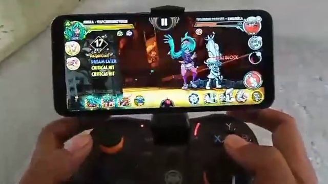 skullgirlmobile skullgirls gamepad  Skullgirls android gamepad gameplay .
