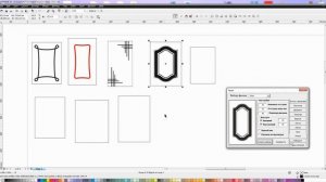 Создание мебельных фасадов с помощью макроса в Corel Draw.
