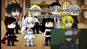 RWBY Reacts To Gojo VS Makima (Jujutsu Kaisen VS Chainsaw Man) | DEATH BATTLE