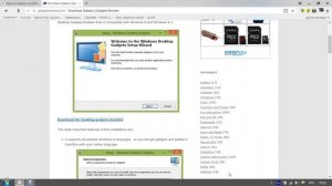 Виджеты - гаджеты вернуть на рабочий стол Windows 8, 10 скачать