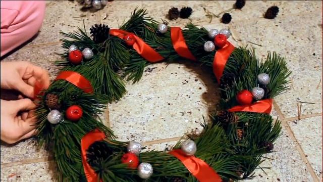  DIY  2 ИДЕИ ЗИМНЕГО ДЕКОРА!