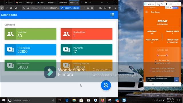 Source Code! StartApp Earning App! Spin+Task Android Studio! Php Admin Plan