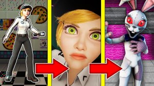 Как менялись АНИМАТРОНИК ВАНЕССА и ВАННИ и их жизненный цикл в майнкрафт ! Эволюция VANNY FNAF9