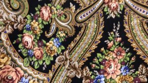 Новинка! Коллекционная шаль шерсть 148/148 «Небесный» Зиновьева Клара