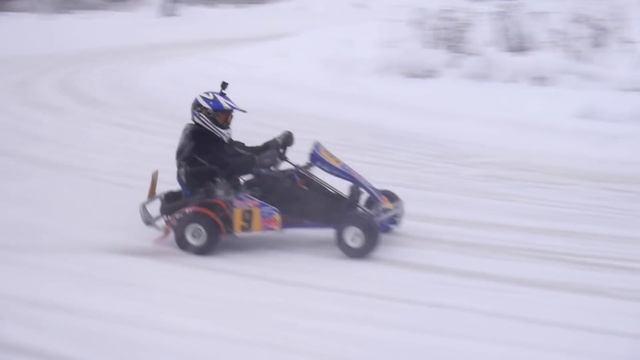 Зимний картинг в Слободском. 09.01.2016 смотреть онлайн