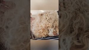 как снять афрокудри в домашних условиях попрядные крючковые  афрокудри, процесс снятия #снятиекудре