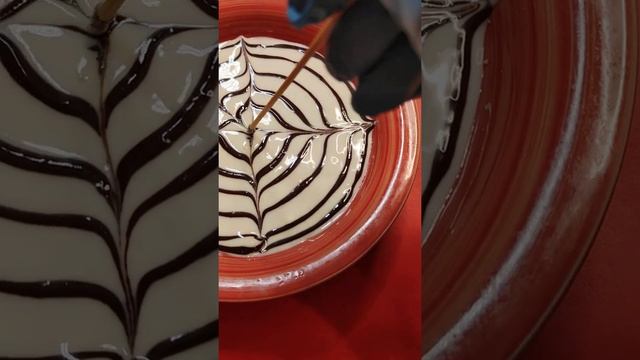 ‼️????❤️???КАК КРАСИВО УКРАСИТЬ ТОРТ ДЕСЕРТ/HOW BEAUTIFULLY DECORATE NEW YEAR'S DESSERT CAKE #short