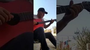 Рашид Шергалиев на гитаре., Вальс"На сопках Манчьжурий" 15.08.2021.