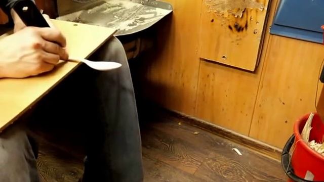деревянная ложка своими руками. смотреть онлайн