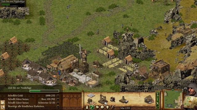 Stronghold DE M01: Widerstandsnester | sehr schwer | "Heimeliger Herd" - Kampagne смотреть онлайн