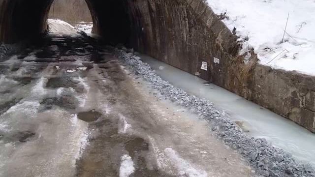 Дорога к поселку Сиреневка Надеждинского муниципального района
