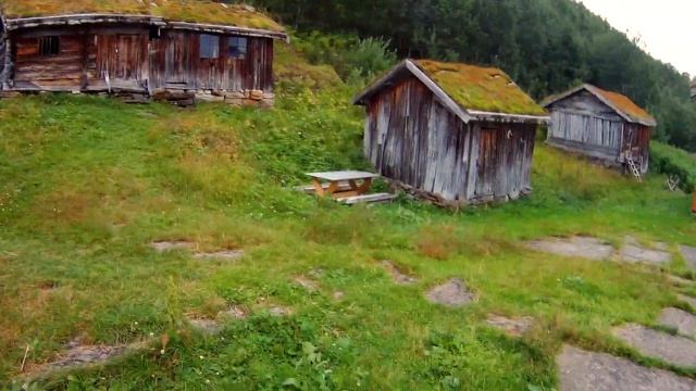 Как мы съездили в Норвегию. Часть 4. Барашки. Как жили норвеги в древности. Наша поездка на авто. смотреть онлайн