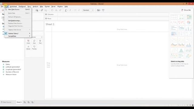 Уроки Tableau. Знакомство с системой Tableau